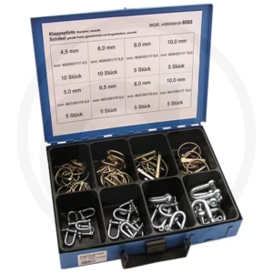 GRANIT Zestaw zawleczek zatrzaskowych / szekli 487SET41