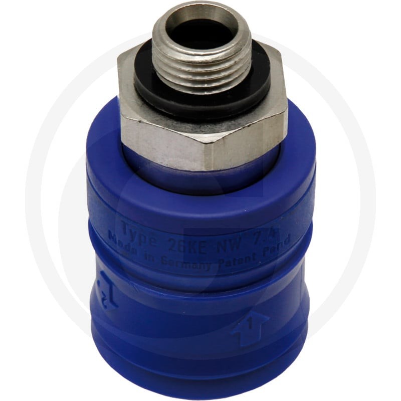 Blister Szybkozłącze z gwintem zewnętrznym G1 / 4990446