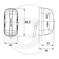 PROPLAST Lampa obrysowa 50240001004 - Sklep PoltechParts