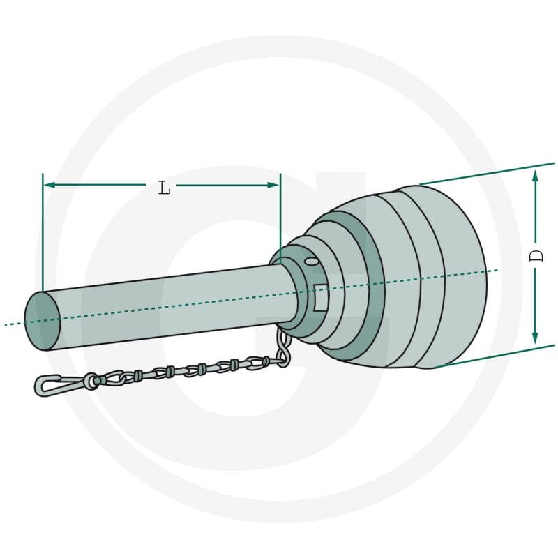 Walterscheid Połowa osłony wału 395368021 | poltechparts.pl