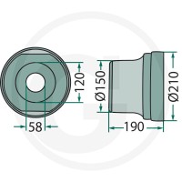 Weasler Osłona przegubu 397390200191 - 397390200191 - Sklep rolniczy PoltechParts
