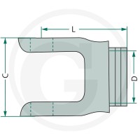 Weasler Widełki profilowe 397420035239 - 397420035239 - Sklep rolniczy PoltechParts