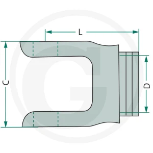 Weasler Widełki profilowe 397420035239