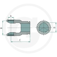 BLUELINE Widełki profilowe 377377052 - 377377052 - Sklep rolniczy PoltechParts