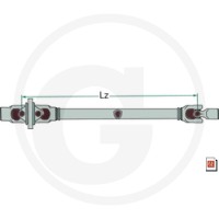 BLUELINE Wał przegubowy 3770860B68079W - 3770860B68079W - Sklep rolniczy PoltechParts