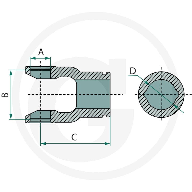 BLUELINE Widełki profilowe 377377010 - 377377010 - Sklep rolniczy PoltechParts
