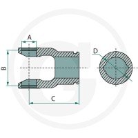 BLUELINE Widełki profilowe 377377010 - 377377010 - Sklep rolniczy PoltechParts