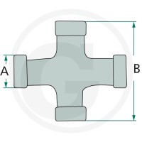 BLUELINE Zestaw krzyżaków 377377017 - 377377017 - Sklep rolniczy PoltechParts