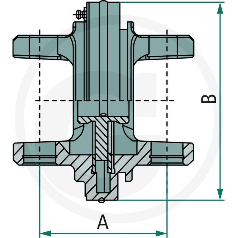 BLUELINE Dwustronne widełki szerokokątne 377377160 - 377377160 - Sklep rolniczy PoltechParts