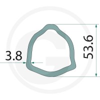 BLUELINE Rura profilowana 377377292 - 377377292 - Sklep rolniczy PoltechParts