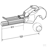Końcówka hakowa łącznika górnego, M27 x 3… | poltechparts.pl