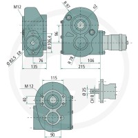BONDIOLI & PAVESI Przekładnia 415WDRT160-… | poltechparts.pl