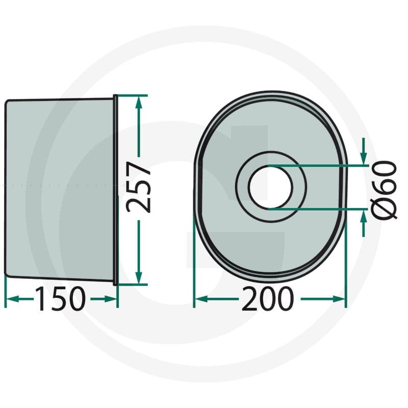 Weasler Osłona przegubu 3973908209 - 3973908209 - Sklep rolniczy PoltechParts