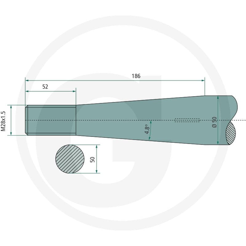 SHW Ząb 43008202801 - Sklep PoltechParts
