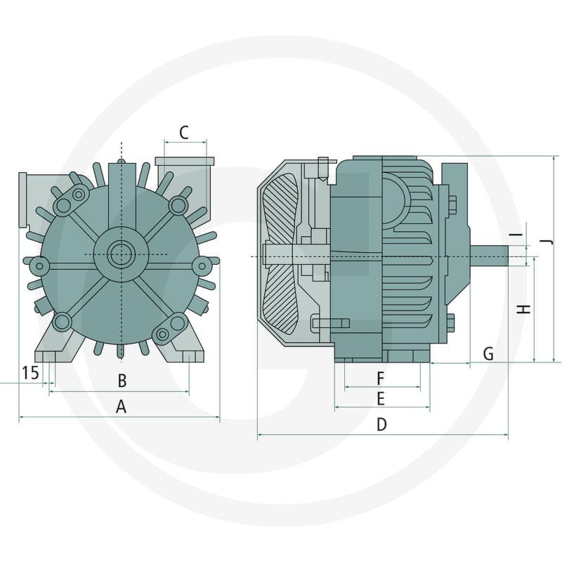 Hertell Pompa próżniowa 40501BO016000 - Sklep PoltechParts