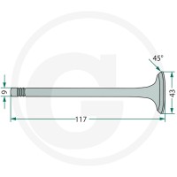 GRANIT Zawór wydechowy 38006051 - 38006051 - Sklep rolniczy PoltechParts