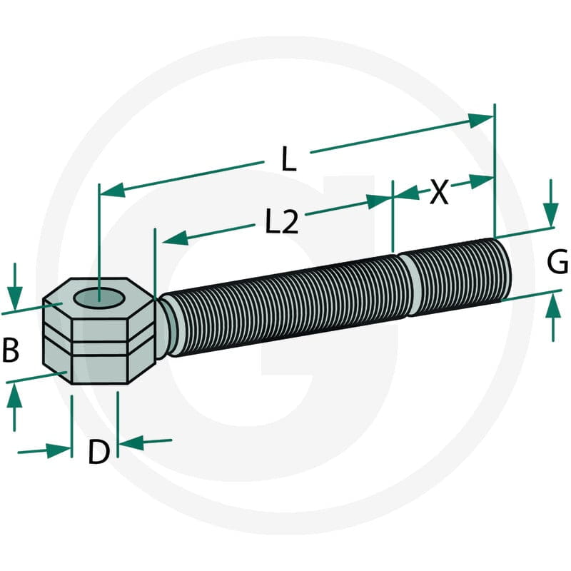 Walterscheid Głowica drążkowa 395306815 | poltechparts.pl