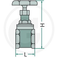 GRANIT Złączka z zaworem zasuwowym 2600400108 - Sklep PoltechParts