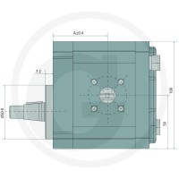 GRANIT Pompa zębata, pojedyncza GRANIT 25999042 - 25999042 - Sklep rolniczy PoltechParts
