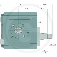 GRANIT Pompa zębata, pojedyncza GRANIT 25999042 - 25999042 - Sklep rolniczy PoltechParts