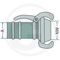 GRANIT Kula z pierścieniem blokującym 40504051078 - 40504051078 - Sklep rolniczy PoltechParts