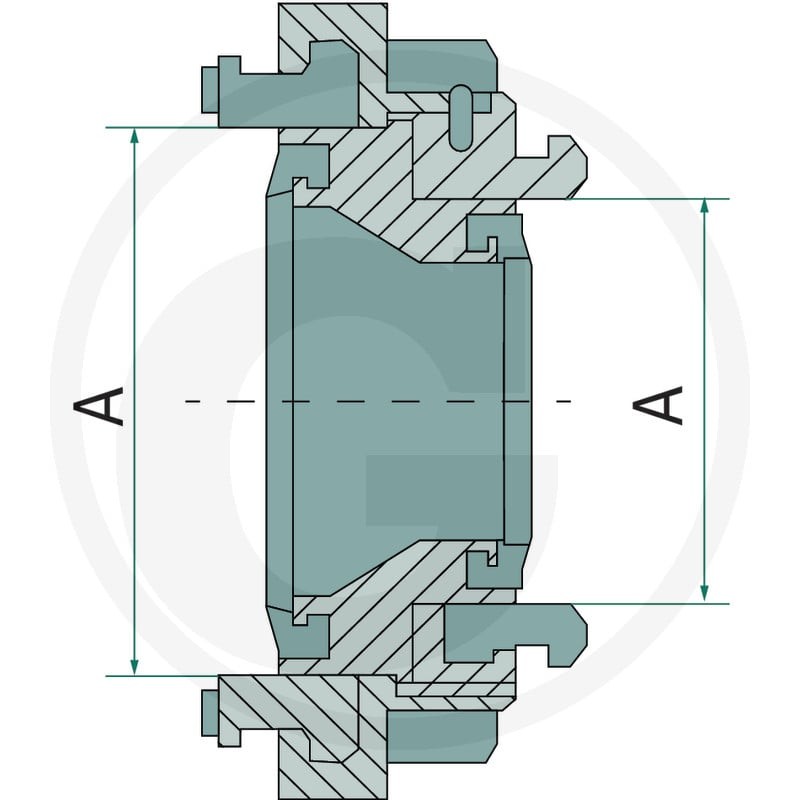 GRANIT Przejściówka 40504051204 - 40504051204 - Sklep rolniczy PoltechParts