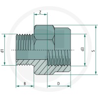 GRANIT Złączka redukcyjna 40504051463 - Sklep PoltechParts