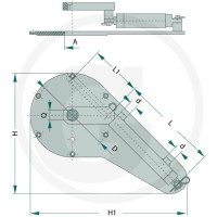 MZ Siłownik hydrauliczny 405060150000 | poltechparts.pl