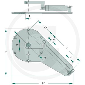 MZ Siłownik hydrauliczny 405060150000