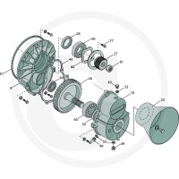 Jurop Koło zębate 4051651005200 | poltechparts.pl