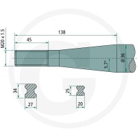 SHW Ząb 43008002001 - Sklep PoltechParts