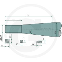 SHW Ząb łyżki 43011002200 - Sklep PoltechParts