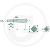 BLUELINE Zęby ładowacza czołowego 439439002 - 439439002 - Sklep rolniczy PoltechParts