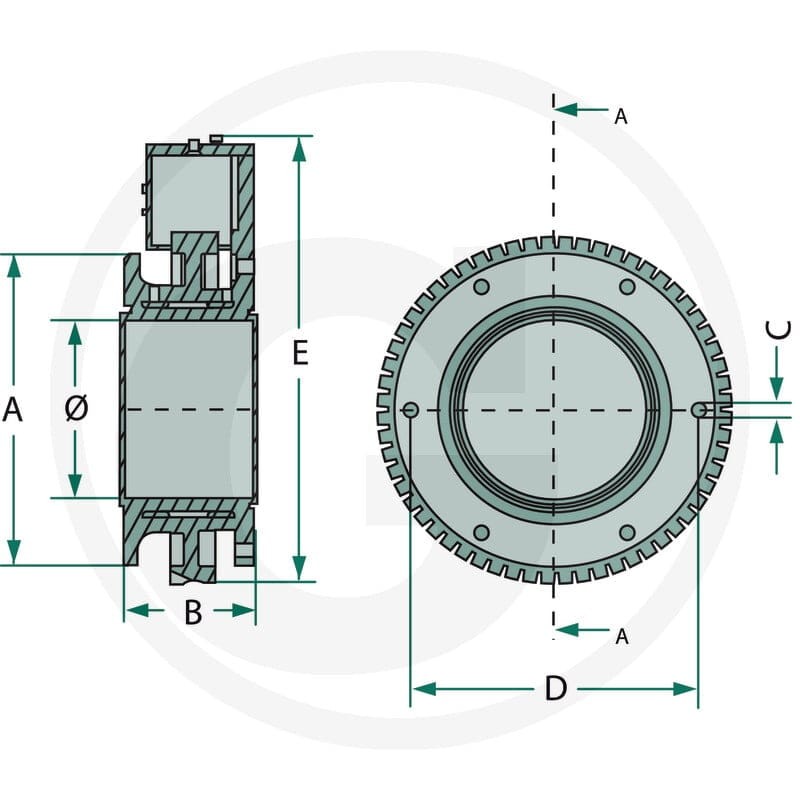 B&P Przegub obrotowy 4056080200314 - 4056080200314 - Sklep rolniczy PoltechParts