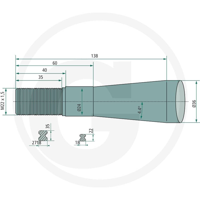 SHW Ząb 43014102200 - Sklep PoltechParts