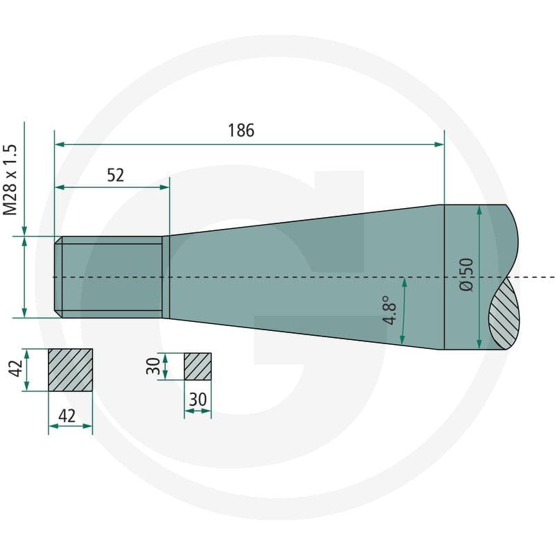 SHW Ząb 43011002805 - Sklep PoltechParts