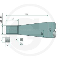 SHW Ząb 43011002805 - Sklep PoltechParts