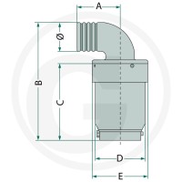 B&P Zawór przelewowy 4056100200008 - 4056100200008 - Sklep rolniczy PoltechParts