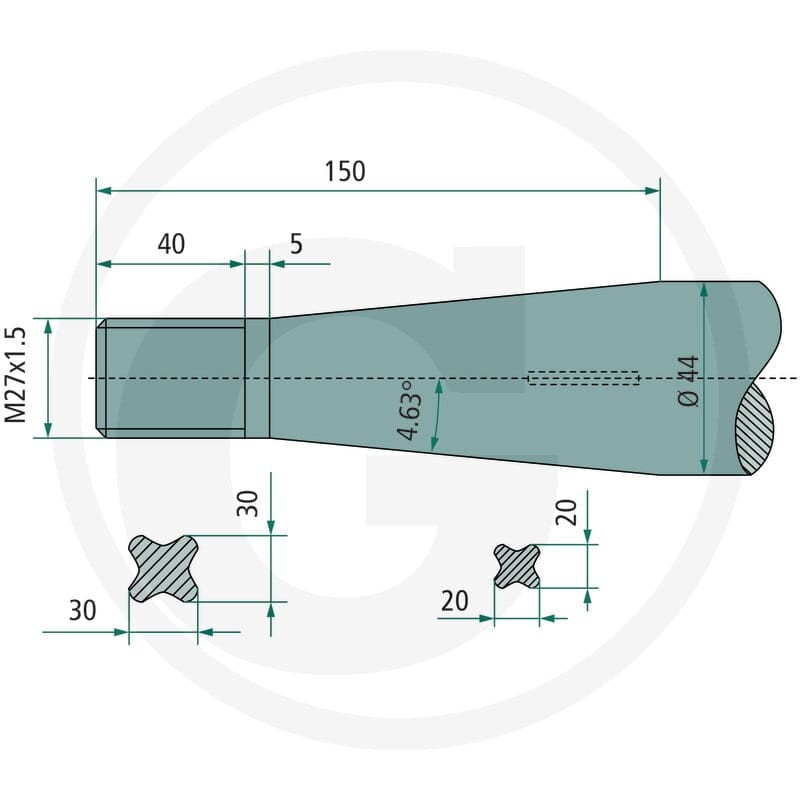 SHW Ząb 43008202701 - Sklep PoltechParts