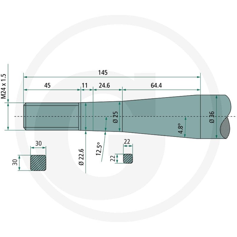 SHW Ząb 43009102400 - Sklep PoltechParts