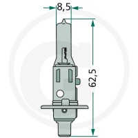 GRANIT Żarówka halogenowa H1 47724V70WH1 - Sklep PoltechParts