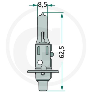 GRANIT Żarówka halogenowa H1 47724V70WH1