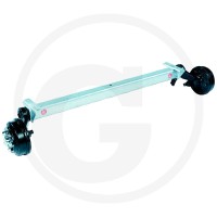 AL-KO Oś z odbojnikami gumowymi 89346.25.379.752 - 89346.25.379.752 - Sklep rolniczy PoltechParts