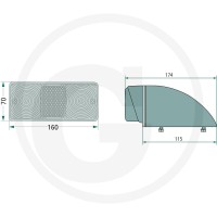 Cobo Lampa tylna 22702208000 - 22702208000 - Sklep rolniczy PoltechParts