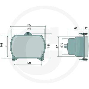 Cobo Reflektor kierunkowy 22705422000