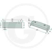 Cobo Gniazdo bezpiecznikowe 22724145000 - 22724145000 - Sklep rolniczy PoltechParts