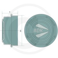 A.D.R Osłona osi 2209RT80 - Sklep PoltechParts