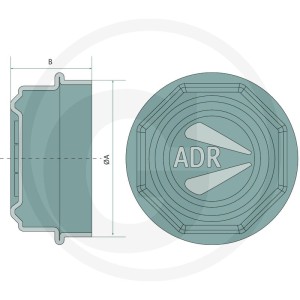 A.D.R Osłona osi 2209RT80