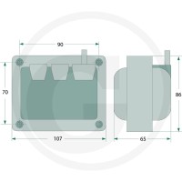 GRANIT Transformator zapłonowy 22298072 - Sklep PoltechParts