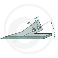 GRANIT Nóż opielacza 2353200004 - 2353200004 - Sklep rolniczy PoltechParts